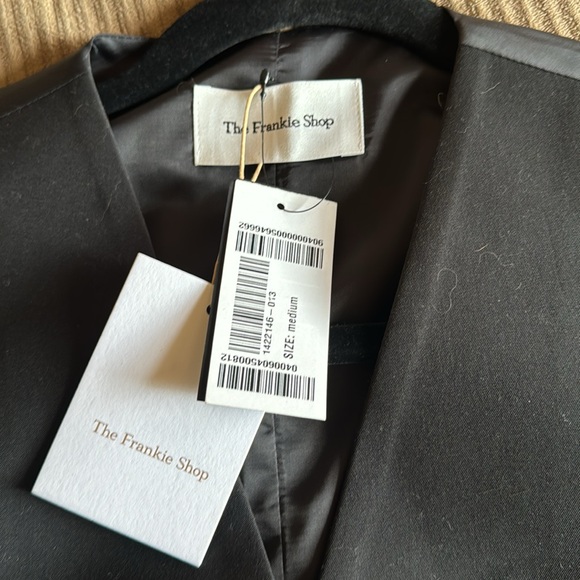 The Frankie Shop GELSO WAISTCOAT - BLACK - Picture 5 of 7